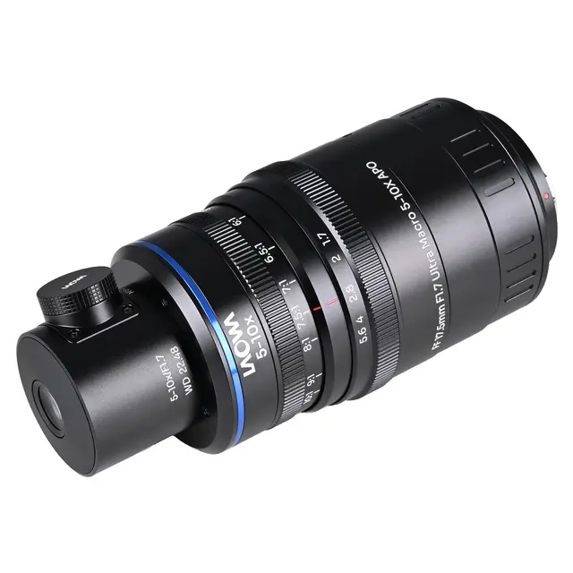 Laowa Aksen 17.5mm f/1.7 5-10X Coaxial MFT. Ultra Macro APO 