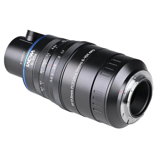 Laowa Aksen 17.5mm f/1.7 5-10X Coaxial MFT. Ultra Macro APO 