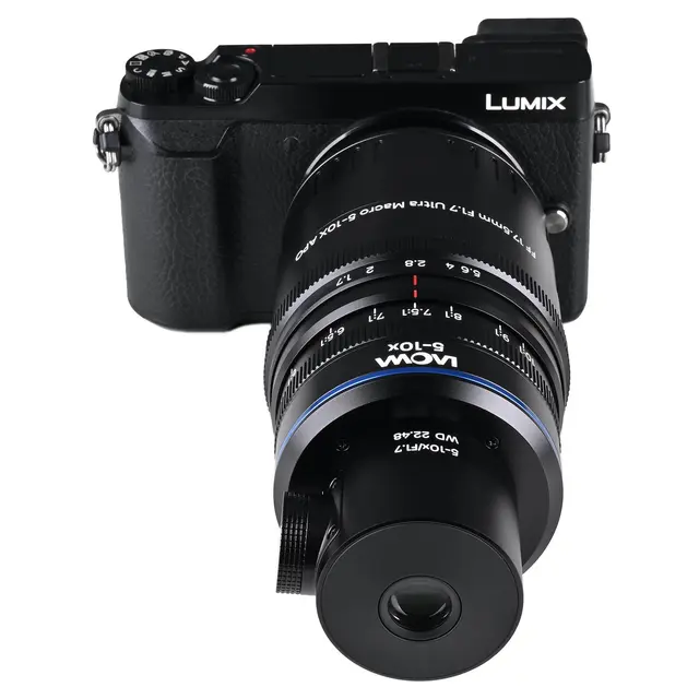 Laowa Aksen 17.5mm f/1.7 5-10X Coaxial MFT. Ultra Macro APO 