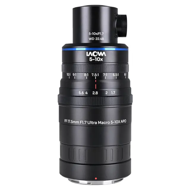 Laowa Aksen 17.5mm f/1.7 5-10X Coaxial Nikon Z. Ultra Macro APO 