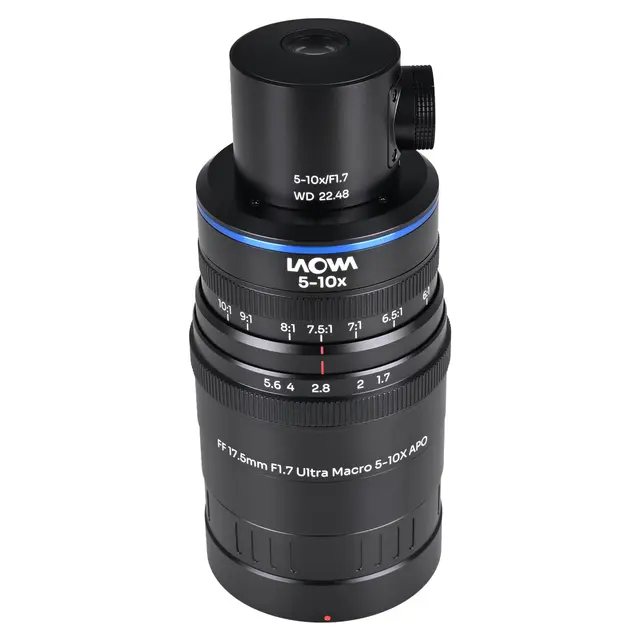 Laowa Aksen 17.5mm f/1.7 5-10X Coaxial Nikon Z. Ultra Macro APO 
