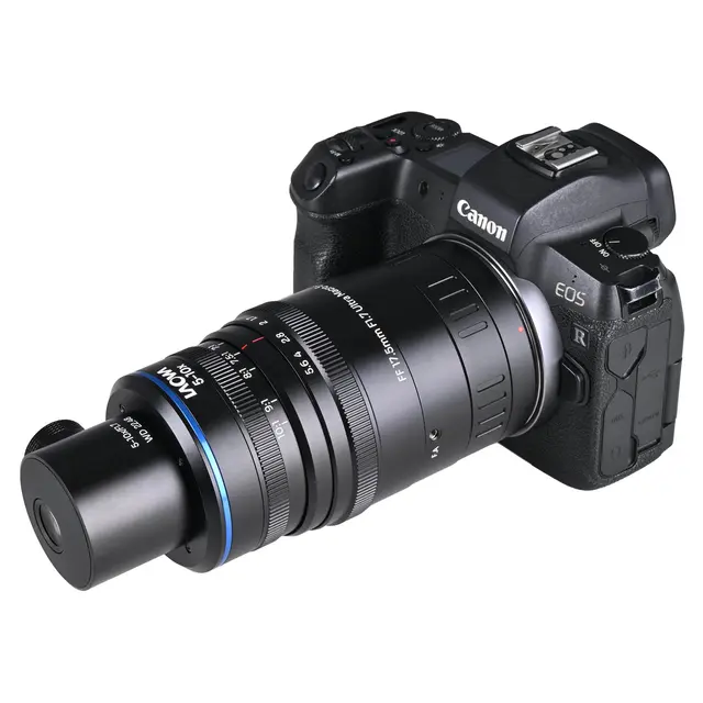 Laowa Aksen 17.5mm f/1.7 5-10X Coaxial Canon RF. Ultra Macro APO 