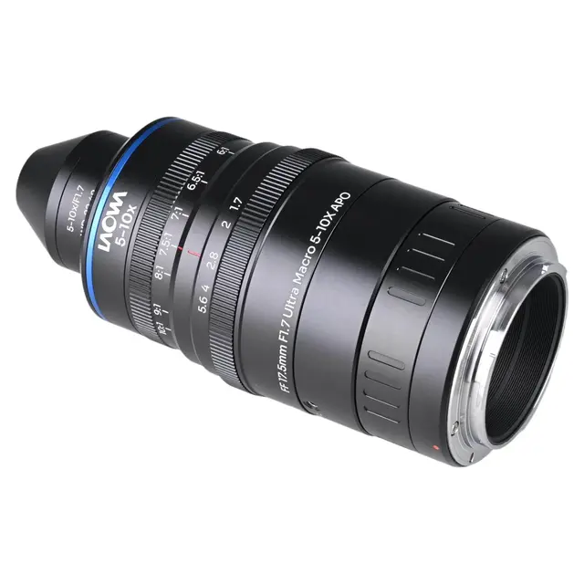 Laowa Aksen 17.5mm f/1.7 5-10X Canon RF. Ultra Macro APO 