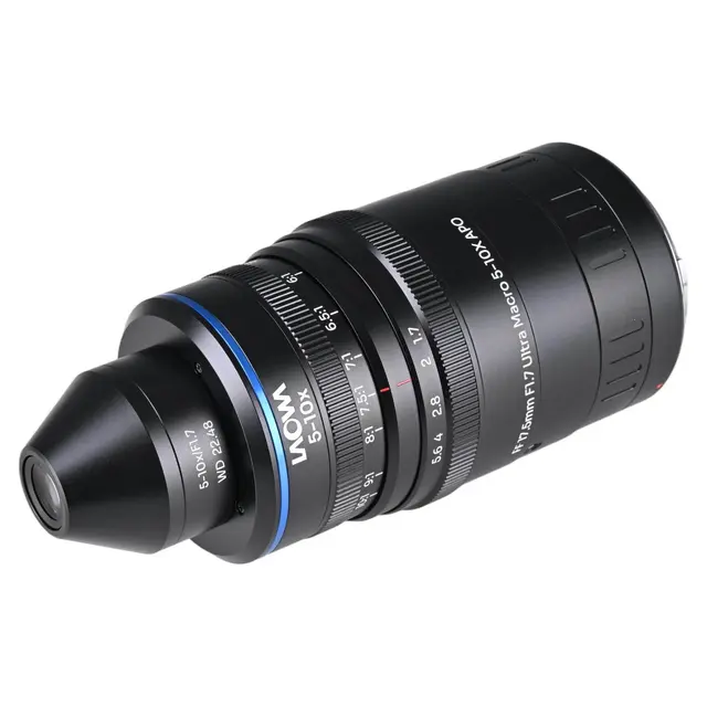 Laowa Aksen 17.5mm f/1.7 5-10X Canon RF. Ultra Macro APO 