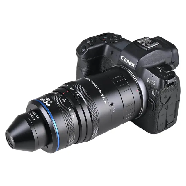Laowa Aksen 17.5mm f/1.7 5-10X Canon RF. Ultra Macro APO 