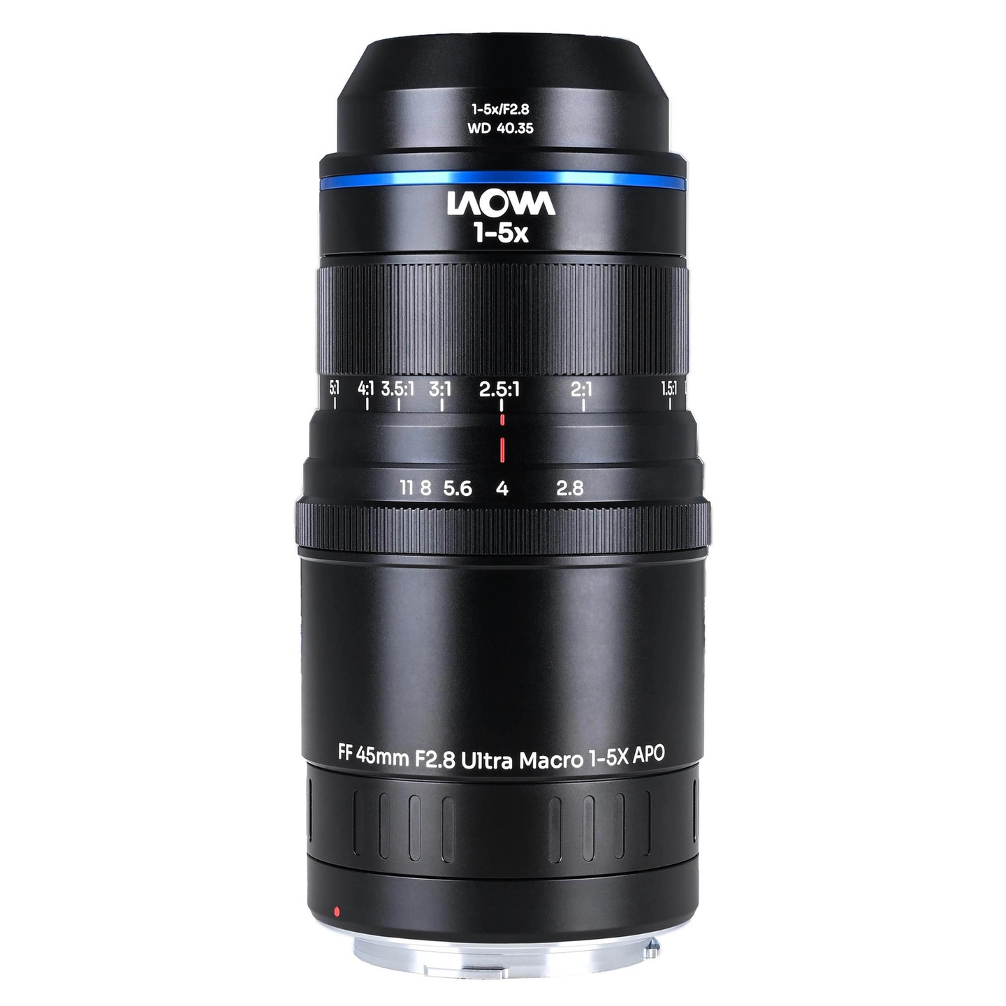 Laowa Aksen 45mm f/2.8 1-5X Canon RF. Ultra Macro APO
