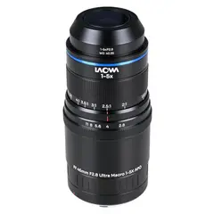Laowa Aksen 45mm f/2.8 1-5X Canon RF. Ultra Macro APO