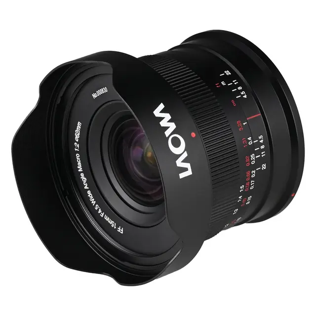 Laowa 15mm f/4.5 0.5x Wide Angle Macro For Canon EF. Auto-Aperture 