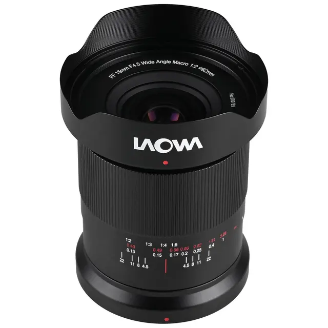 Laowa 15mm f/4.5 0.5x Wide Angle Macro For Nikon Z. Auto-Aperture 