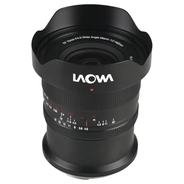 Laowa 15mm f/4.5 0.5x Wide Angle Macro For Canon RF 