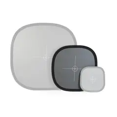 Manfrotto Ezybalance 50cm 18% Grey/White Gr&#229;kort for kalibrering 2 sidig Gr&#229;/Hvit