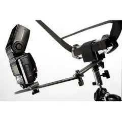Manfrotto Trigrip Bracket Montere TriGrip p&#229; stativ + blitsholder