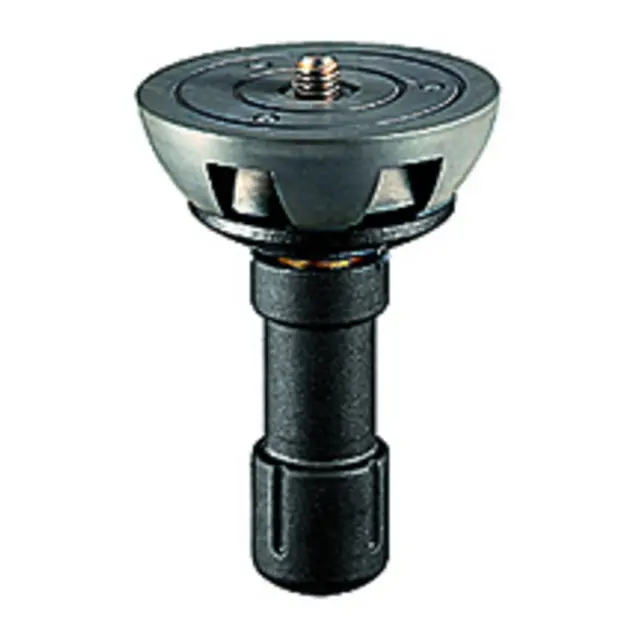 Manfrotto 520BALLSH Niveleringskule 75mm Flatbase Halvkule med kort arm 