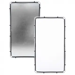 Manfrotto Skylite Rapid Cover Medium S&#248;lv/hvit duk 1,1x2m