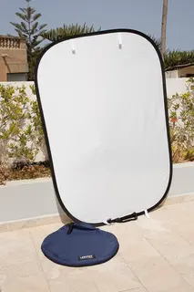 Manfrotto Collapsible Panelite Reflector 1.2  x 1.8 meter - Sunfire og Hvit