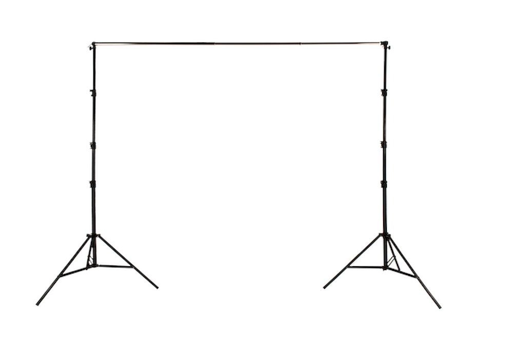 Manfrotto Bakgrunnstativ KIT Heavy Duty 2 lysstativer+tverrstang.