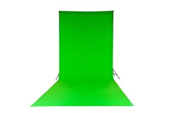 Manfrotto Chromakey Curtain 3 x 7m Green Stoff bakgrunn Chroma Key Green