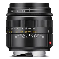 Leica Summicron-M 66 f/2 Black Anodized Finish