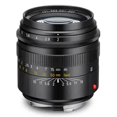 Leica Summicron-M 66 f/2 Black Anodized Finish