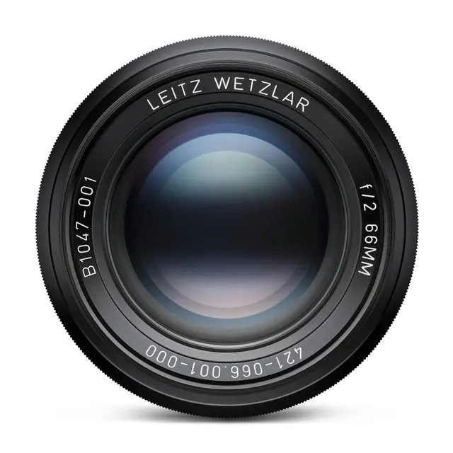 Leica Summicron-M 66 f/2 Black Anodized Finish 