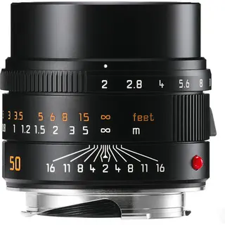 Leica APO-Summicron-M 50mm f/2.0 ASPH Sort - Filter E39
