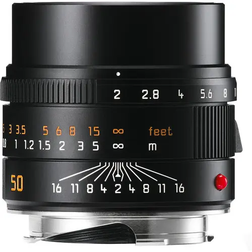 Leica APO-Summicron-M 50mm f/2.0 ASPH Sort - Filter E39 
