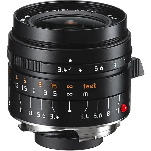 Leica Super-Elmar-M f/3.4 21mm ASPH Sort Filterfatning E46 