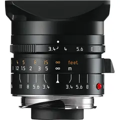 Leica Super-Elmar-M f/3.4 21mm ASPH Sort Filterfatning E46