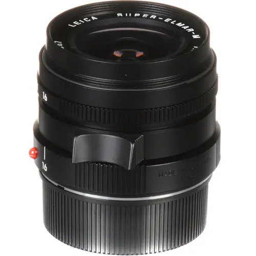 Leica Super-Elmar-M f/3.4 21mm ASPH Sort Filterfatning E46 
