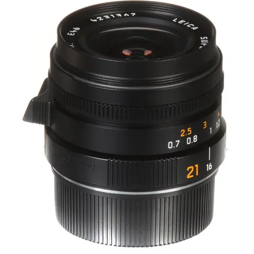 Leica Super-Elmar-M f/3.4 21mm ASPH Sort Filterfatning E46 