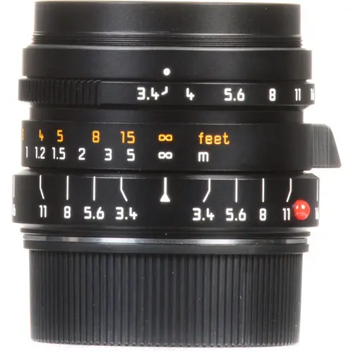 Leica Super-Elmar-M f/3.4 21mm ASPH Sort Filterfatning E46 
