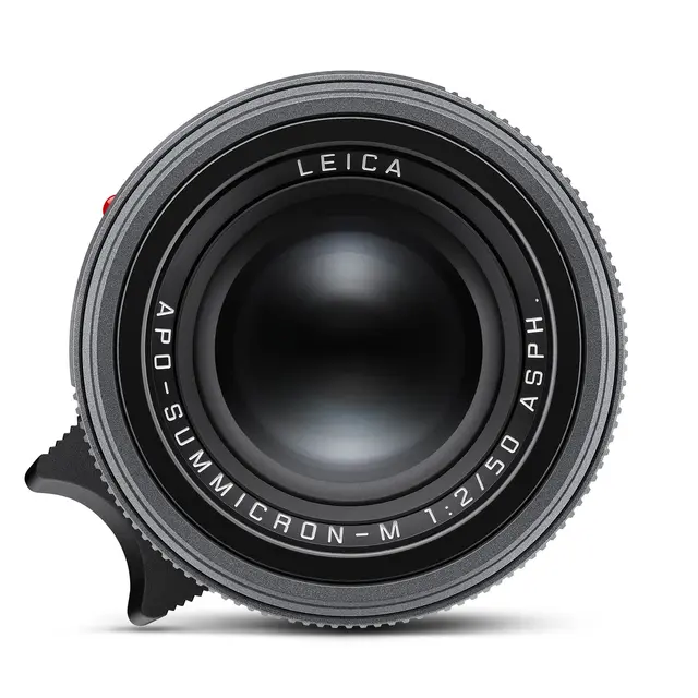 Leica APO-Summicron-M 50mm f/2.0 ASPH Metal Gray Paint Fininsh. Filter E39 
