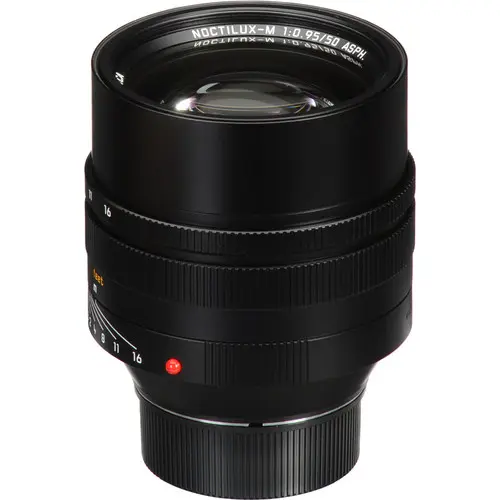 Leica Noctilux-M 50mm f/0.95 ASPH sort Filterfatning E60 