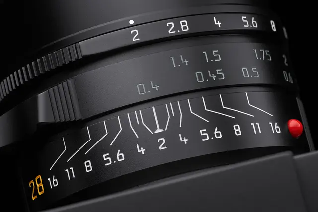 Leica Summicron-M 28 f/2 ASPH. Svart anodisert finish 
