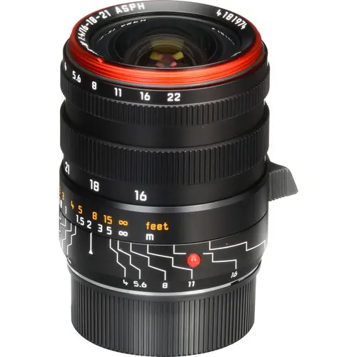 Leica Tri-Elmar-M f/4 16-18-21 ASPH Tre vidvinkler i en 
