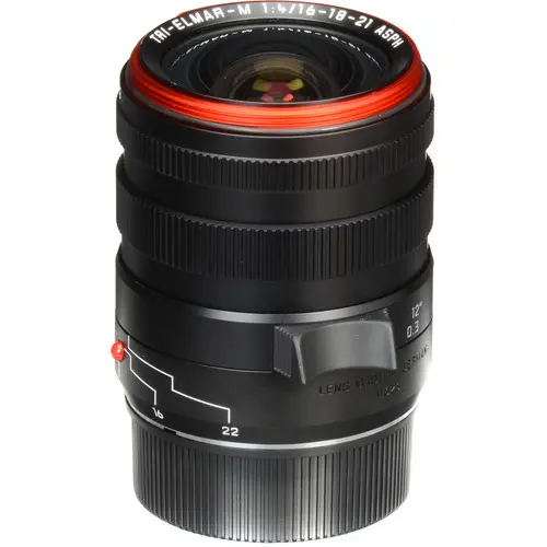 Leica Tri-Elmar-M f/4 16-18-21 ASPH Tre vidvinkler i en 