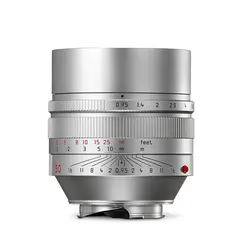Leica Noctilux-M 50mm f/0.95 ASPH sølv Filterfatning E60