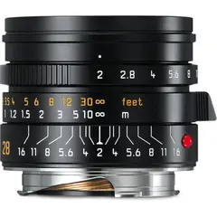 Leica Summicron-M f/2 28mm ASPH. Filterfatning E46