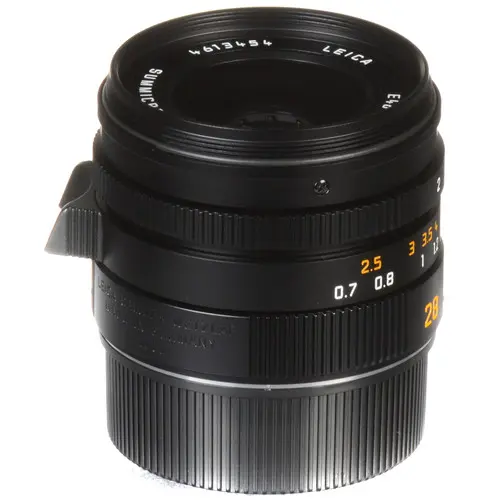 DEMO Leica Summicron-M f/2 28mm ASPH. Filterfatning E46 