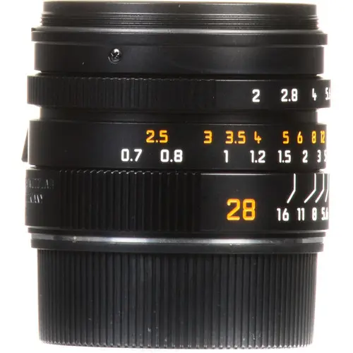 DEMO Leica Summicron-M f/2 28mm ASPH. Filterfatning E46 