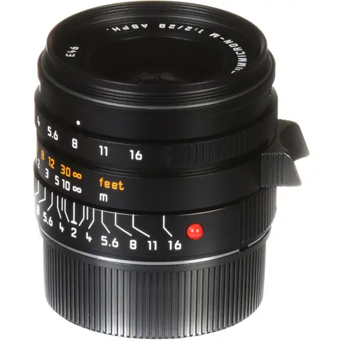 DEMO Leica Summicron-M f/2 28mm ASPH. Filterfatning E46 