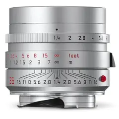 Leica Summilux-M f/1.4 35mm ASPH Sølv Filterfatning E46