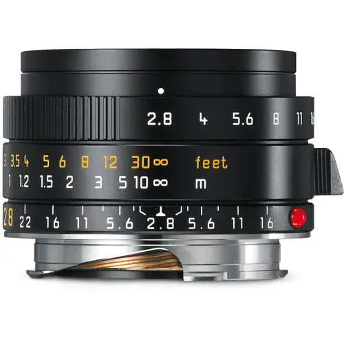 Leica Elmarit-M 28mm f/2.8 ASPH. Filterfatning E39 