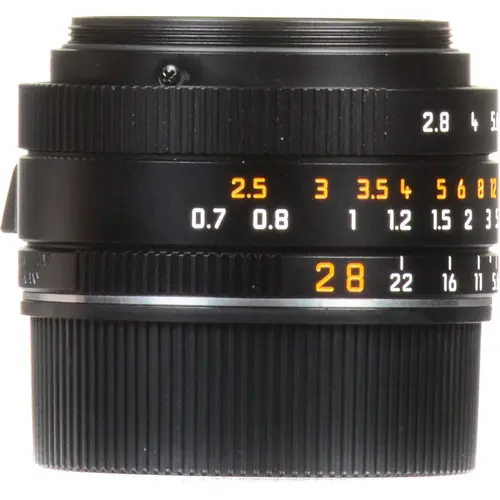 Leica Elmarit-M 28mm f/2.8 ASPH. Filterfatning E39 