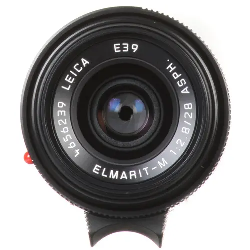 Leica Elmarit-M 28mm f/2.8 ASPH. Filterfatning E39 