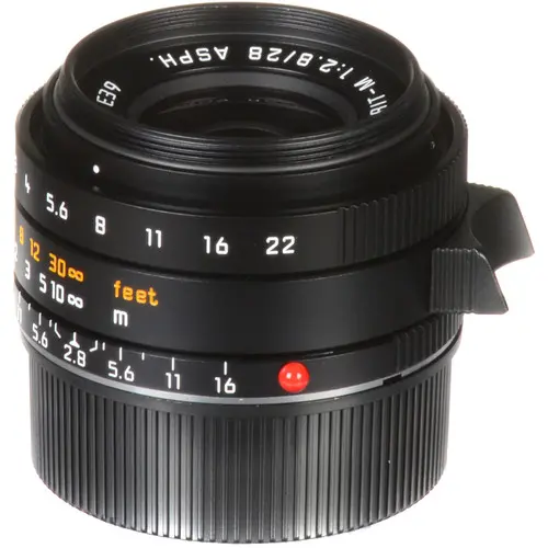 Leica Elmarit-M 28mm f/2.8 ASPH. Filterfatning E39 