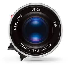 Leica Summarit-M 50mm f/2.4 ASPH  s&#248;lv Filterfatning E46