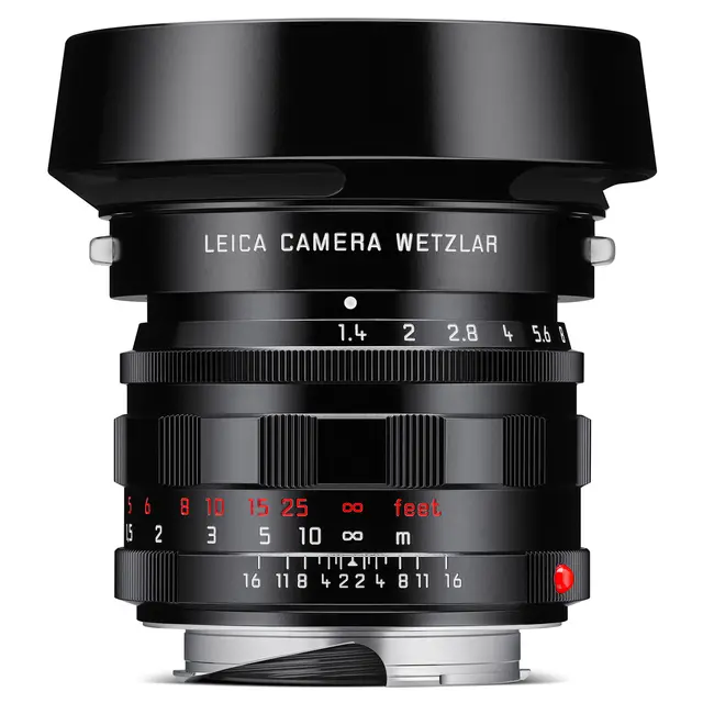 Leica Summilux-M 50mm f/1.4 Glossy Black Paint Finish 