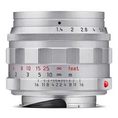 Leica Summilux-M f/1.4 35mm ASPH Silver Chrome finish