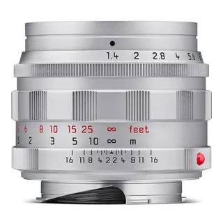 Leica Summilux-M f/1.4 35mm ASPH Silver Chrome finish